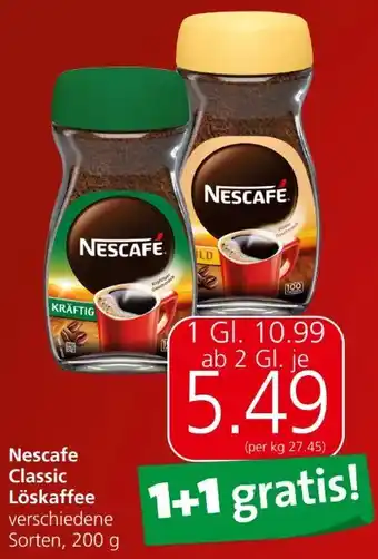 Eurospar Classic löskaffee Angebot