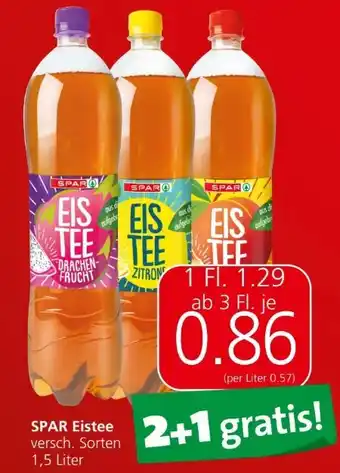 Spar Eistee Angebot