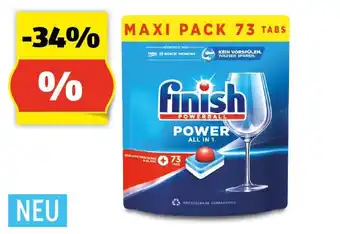 Hofer Finish geschirrspültabs, 73 stk Angebot