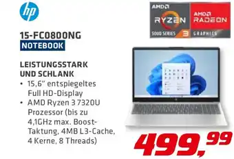 Hartlauer hp 15-FC0800NG NOTEBOOK Angebot