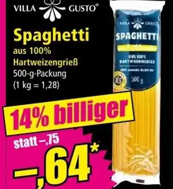 Norma Spaghetti Angebot