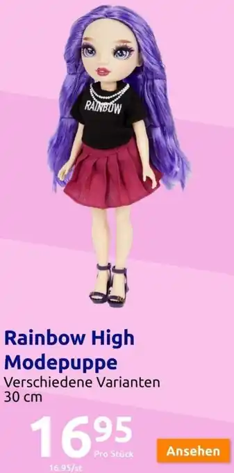 Action Rainbow High Modepuppe 30 cm Angebot