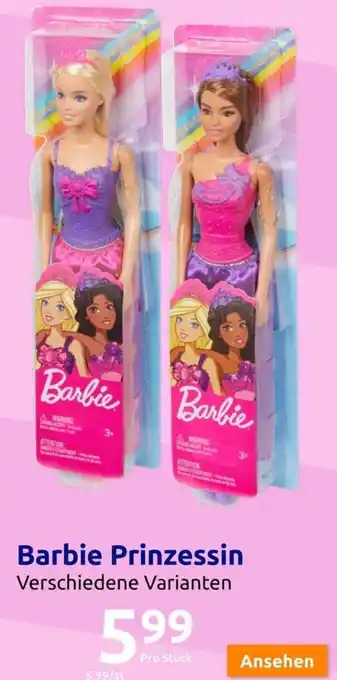 Action Barbie Prinzessin Angebot