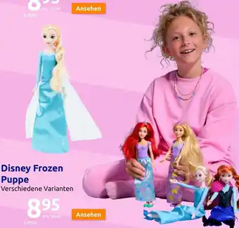 Action Disney Frozen Puppe Angebot