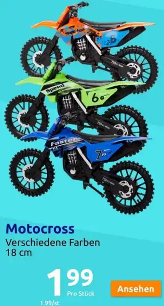 Action Motocross Verschiedene Farben 18 cm Angebot
