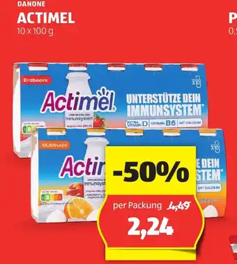 Hofer DANONE ACTIMEL 10 x 100 g Angebot