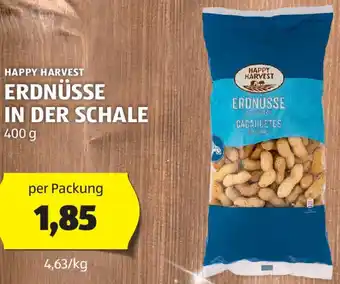 Hofer HAPPY HARVEST ERDNÜSSE IN DER SCHALE 400 G Angebot