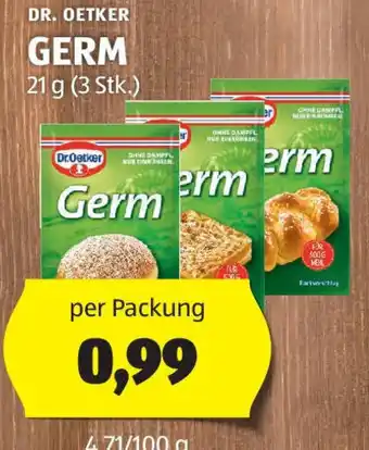 Hofer DR. OETKER GERM 21 g Angebot