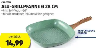 Hofer CROFTON ALU-GRILLPFANNE Ø 28 CM Angebot