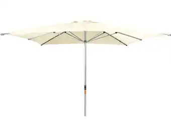 Hornbach Sonnenschirm mittelstockschirm doppler alu expert 350x350 cm polyester natur Angebot