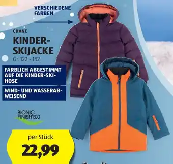 Hofer CRANE KINDER-SKIJACKE Angebot
