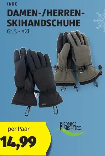 Hofer INOC DAMEN-/HERREN-SKIHANDSCHUHE Gr. S-XXL Angebot