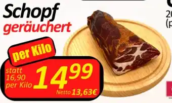 Wurstico Schopf geräuchert per Kilo Angebot