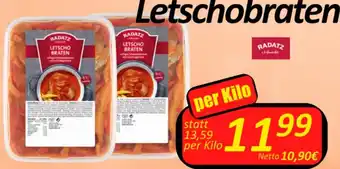Wurstico Letschobraten per Kilo Angebot