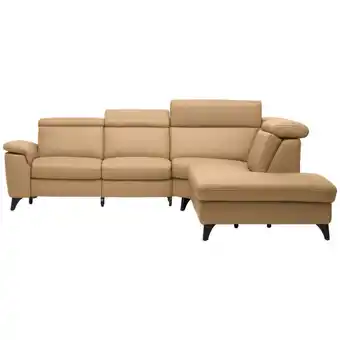 XXXLutz Ecksofa in echtleder honig Angebot