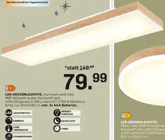 Möbel Ludwig LED-DECKENLEUCHTE Angebot