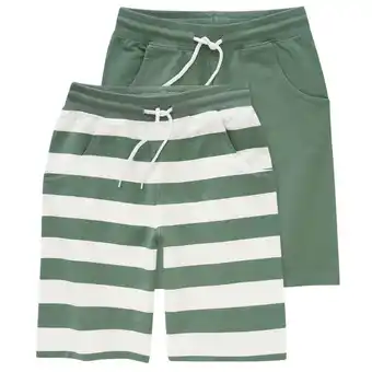Ernsting's family 2 jungen joggingshorts im set Angebot