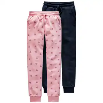 Ernsting's family 2 mädchen jogginghosen mit tunnelzug Angebot