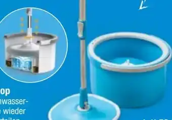 Maximarkt Clean water spin-mop Angebot