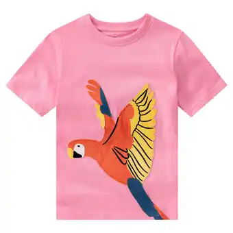Ernsting's family Mädchen t-shirt mit papagei-applikation Angebot