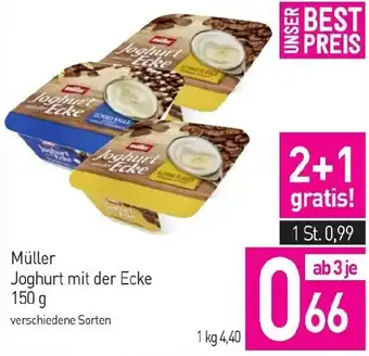 Sutterlüty Müller Joghurt mit der Ecke 150 g Angebot