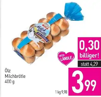 Sutterlüty Ölz Milchbrötle 400 g Angebot