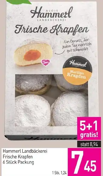 Sutterlüty Hammerl Landbäckerei Frische Krapfen 6 Stück Packung Angebot