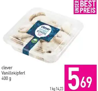 Sutterlüty clever Vanillekipferl 400 g Angebot