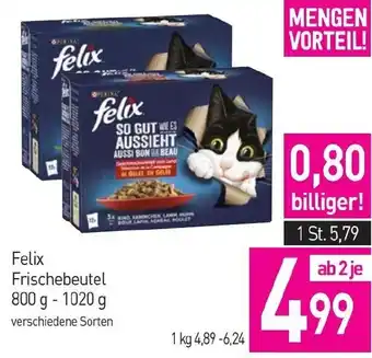 Sutterlüty Felix Frischebeutel 800 g - 1020 g Angebot