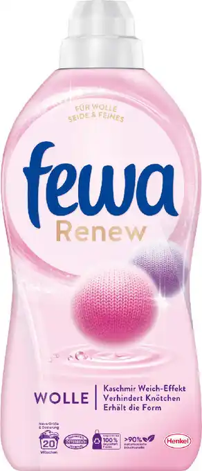 dm Fewa renew wolle waschmittel Angebot