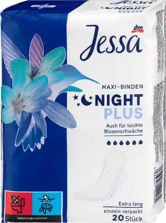 dm Jessa maxi-binden night plus Angebot