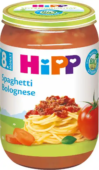 dm Hipp menü spaghetti bolognese Angebot