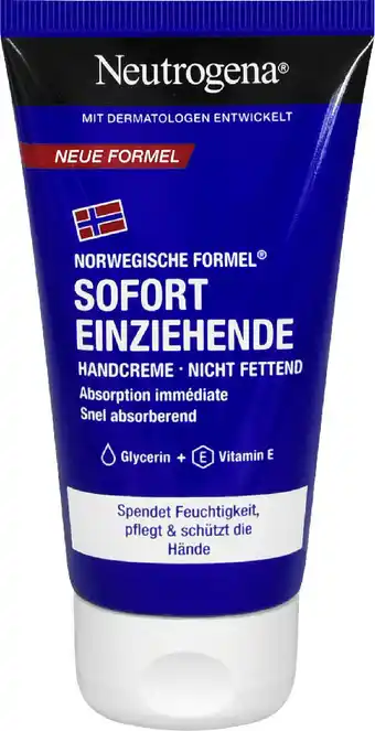 dm Neutrogena sofort einziehende handcreme Angebot