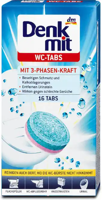 dm Denkmit wc-tabs mit 3 phasen kraft Angebot