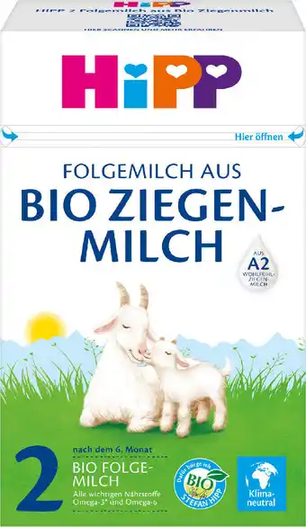 dm Hipp folgemilch aus bio ziegenmilch Angebot