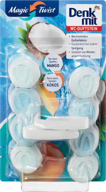 dm Denkmit wc-duftstein mango und kokos Angebot