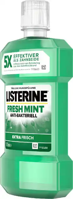 dm Listerine mundspülung fresh mint Angebot