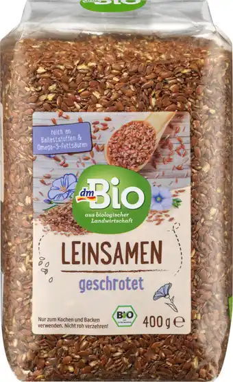dm Dmbio leinsamen geschrotet Angebot