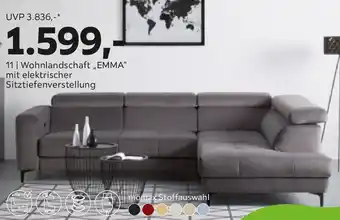 Mömax Wohnlandschaft ,,EMMA Angebot