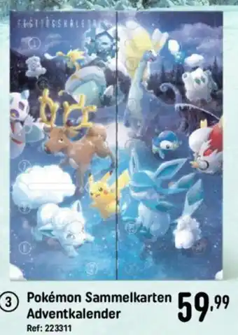 Pokémon Sammelkarten Adventkalender