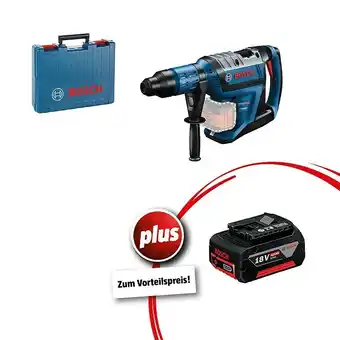 Bauhaus Bosch professional ampshare 18v akku-kombihammer 18v-45 c (18 v, 1 akku, 12,5 j) Angebot