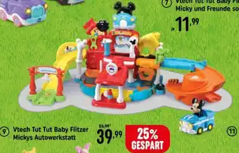 Smyths Toys Vtech Tut Tut Baby Flitzer Mickys Autowerkstatt Angebot