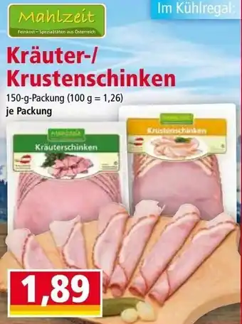 Norma Kräuter-/ Krustenschinken 150g Angebot