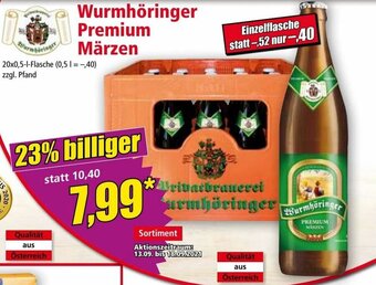 Norma Würmhöringer Premium Märzen Angebot