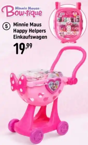 Smyths Toys Minnie Maus Happy Helpers Einkaufswagen Angebot