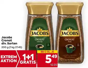 Billa Jacobs Cronat div. Sorten 200 g Angebot