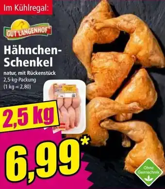 Norma Hähnchen-Schenkel 2,5 kg Angebot