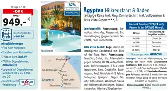 Lidl Reisen Ägypten Nilkreuzfahrt & Baden Angebot