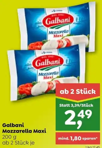 ADEG Galbani Mozzarella Maxi 200 g Angebot