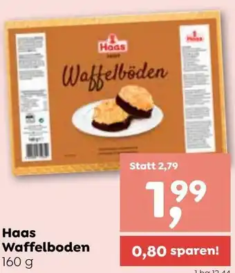 ADEG Haas Waffelboden 160 g Angebot